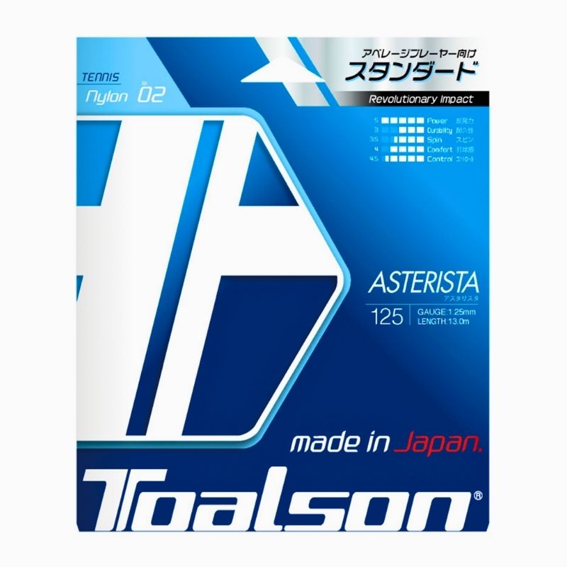 Tennis String Asterista 1,25-1,30-1,30Spin mm - 12,2m String Set (125)