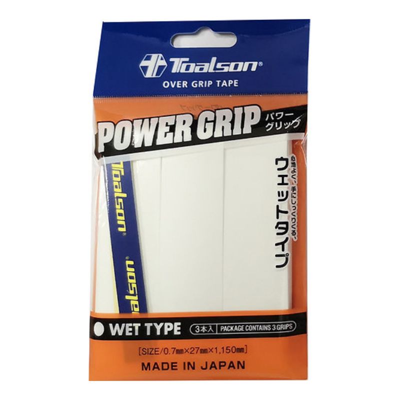 Overgrips Power Grip 3 pcs (white)