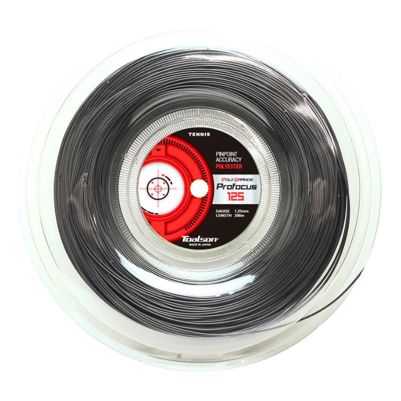 Tennissaite Polygrande Profocus 1,25-1,30mm - 200m Saitenrolle