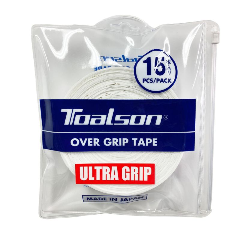 Overgrips Ultra Grip Zipper 15 pcs (white)