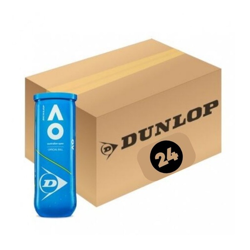 Tennisbälle Dunlop Australian Open 24x 3er Dose im Karton