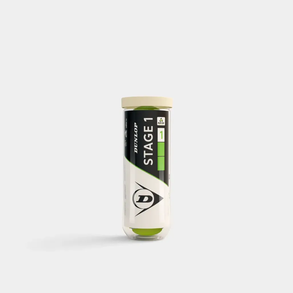 Tennis Balls Dunlop Stage 1 3 pcs can