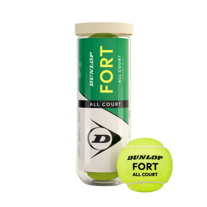 Tennis Balls Dunlop Fort All Court 3 pcs can