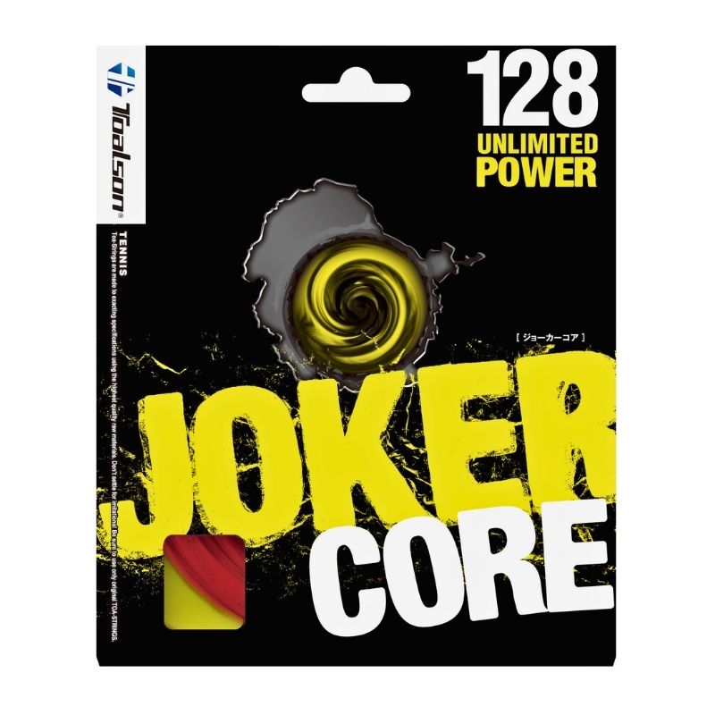 Tennis String Joker Core 1,23-1,28mm - 12,2m String Set (black, 123)