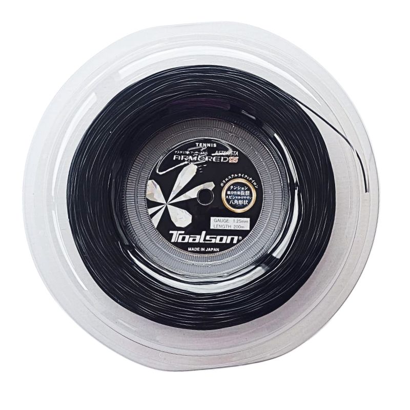 Tennis String Asterista Armored 1,25mm-1,30mm - 200m String Reel (white, 125)