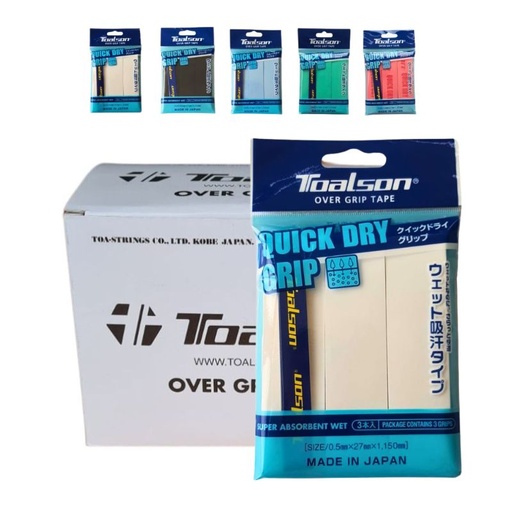 Griffbänder Quick Dry Grip Box 30er Pack Overgrips